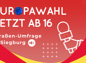 Umfrage in Siegburg zur Europawahl